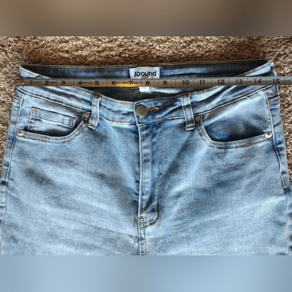 Abound High Rise Classic Blue Women's Stretch Jeans Size 31 - Picture 6 of 8